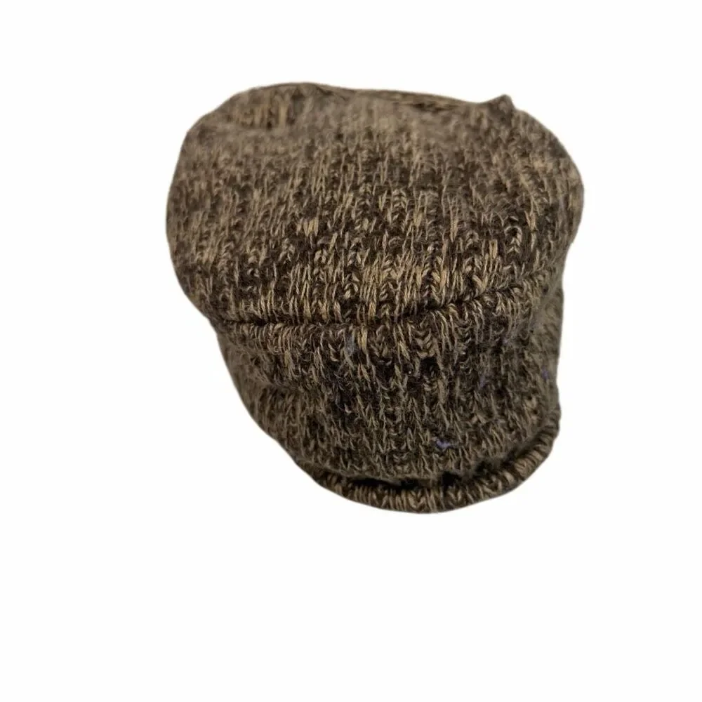 Baby Gap Brown Knit Baseball style hat M/L